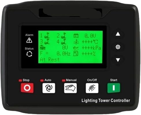 ALC404 Lighting Tower Controller Diesel Petrol genset Automatic Start Stop CANBUS J1939 in Saudi Arabia