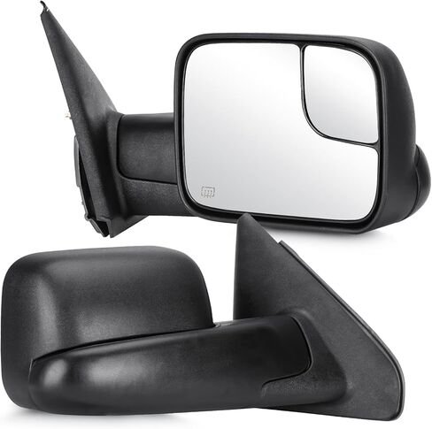 Youxmoto Towing Mirrors Fits 02-08 for Dodge Ram 1500, 03-09 for Dodge Ram 2500/3500 Pickup Truck 2002 2003 2004 2005 2006 2007 2008 2009 in Saudi Arabia