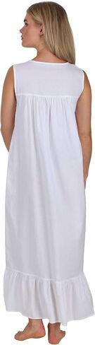 The 1 for U Naomi 100% Cotton Sleeveless Nightgowns for Women - XS - 3X in Saudi Arabia