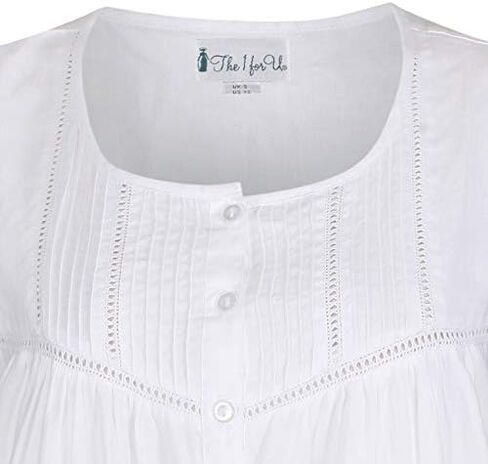 The 1 for U Naomi 100% Cotton Sleeveless Nightgowns for Women - XS - 3X in Saudi Arabia