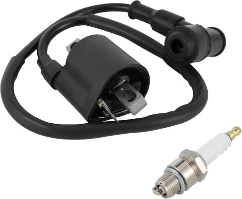 Ignition Coil Spark Plug for PW50,Motorcycle Ignition Coil and Spark Plug Kit for Mini Dirt Bike PW 50 1981-2024 in Saudi Arabia