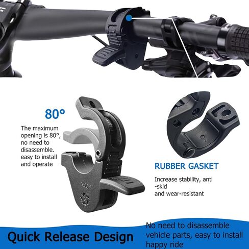 Ebike Thumb Throttle، 12V / 24V / 36V / 48V / 52V / 60V / 72V 3-Pin M8 مقاوم للماء Ebike Throttle، 300X مسرع مقود الإبهام الأيسر والأيمن للدراجات الكهربائية والدراجات البخارية 22 مم المقاود in Kuwait