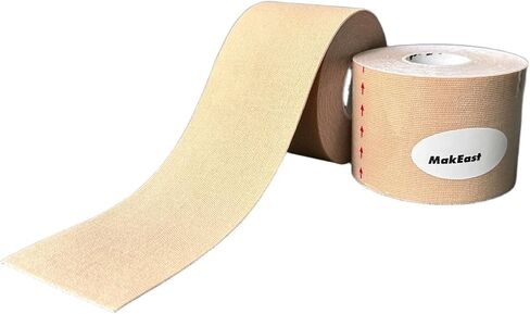 2 Rolls Trans Tape for Transitioning Chest Binding Tape Latex Free FTM Chest Binder with Nipple Covers 2 in X 16.5 ft in Saudi Arabia