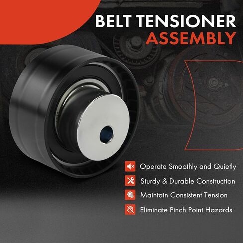 A-Premium Timing Belt Idler Pulley Compatible with Dodge Dart 2013-2016 & Fiat 500 2012-2017, 500L 2014-2017, 124 Spider 2020, 1.4L in Saudi Arabia
