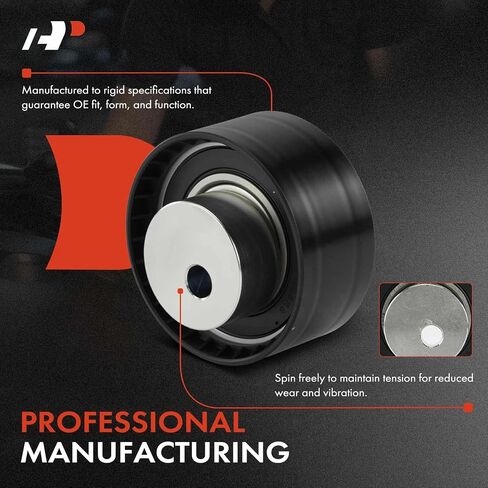 A-Premium Timing Belt Idler Pulley Compatible with Dodge Dart 2013-2016 & Fiat 500 2012-2017, 500L 2014-2017, 124 Spider 2020, 1.4L in Saudi Arabia