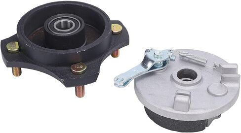 Brake Drum Wheel Hub 17mm 4xM10 Stud High Strength Replacement for ATV Go Kart UTV in Saudi Arabia