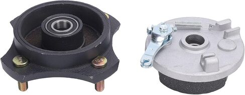 Brake Drum Wheel Hub 17mm 4xM10 Stud High Strength Replacement for ATV Go Kart UTV in Saudi Arabia