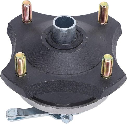 Brake Drum Wheel Hub 17mm 4xM10 Stud High Strength Replacement for ATV Go Kart UTV in Saudi Arabia