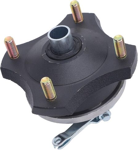 Brake Drum Wheel Hub 17mm 4xM10 Stud High Strength Replacement for ATV Go Kart UTV in Saudi Arabia