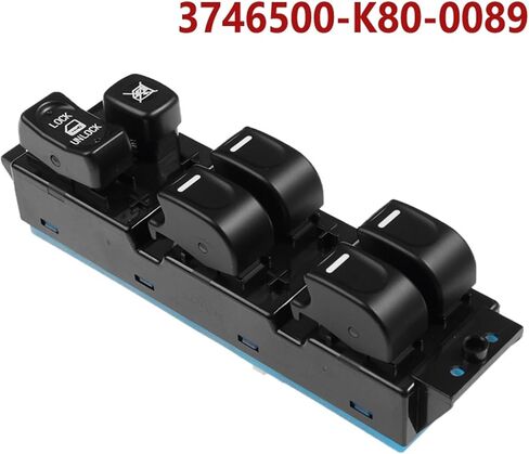 Car 3746500-K80-0089 3746500K800089 Master Power Window Control Switch 1Pcs in Saudi Arabia
