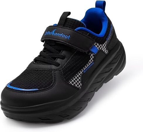 Boys Girls Kids Orthopedic Tennis Shoes: Wide Toe Box Comfortable Casual Arch Support Plantar Fasciitis Running Sneakers, Orthotic Athletic School Sport Walking Shoes for Foot and Pain Relief in Saudi Arabia