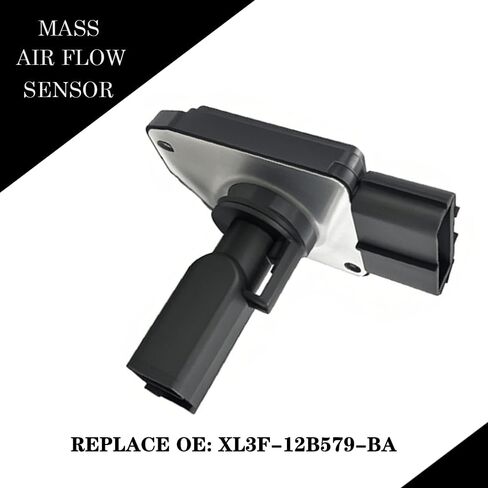 XL3F-12B579-BA / XL3F12B579BA Mass Air Flow Sensor MAF Sensor Fit for Ford F-150 1999-2003 for Ford Taurus 1998-1999 for Lincoln Navigator 1999-2002 - Pack of 1 Black in Saudi Arabia
