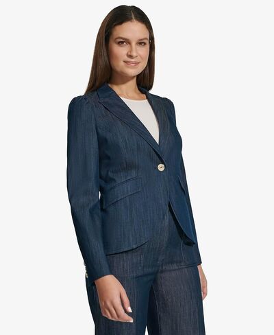 Tommy Hilfiger Womens Casual Denim Blazer in Saudi Arabia