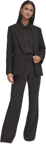 KARL LAGERFELD Women's Classic One Button Suit Blazer in Saudi Arabia