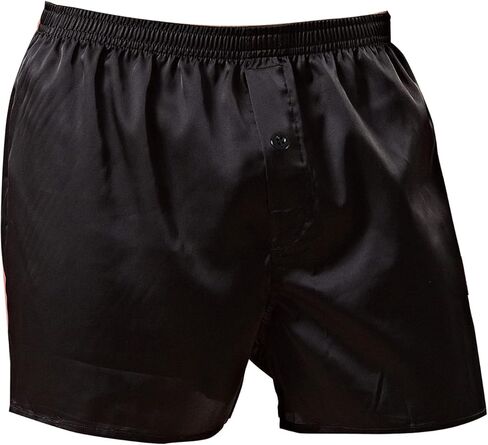 Mens Satin Boxer Shorts Silky Underwear Silk Sleep Pajama Bottoms Silk Boxers for Men in Saudi Arabia
