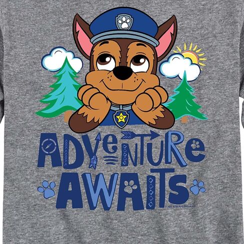 HYBRID APPAREL - Paw Patrol - Adventure Awaits - تي شيرت برسومات طويلة الأكمام للأطفال والشباب in Saudi Arabia