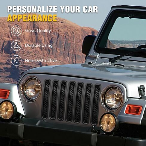 واقي شبكي بمشبك للشواية لسيارة Wrangler JK 2007-2017 in Kuwait