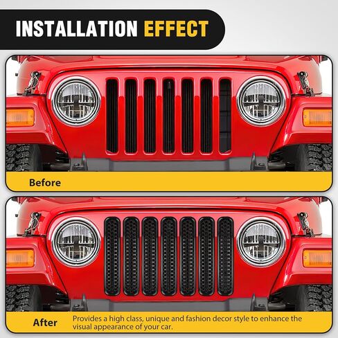 واقي شبكي بمشبك للشواية لسيارة Wrangler JK 2007-2017 in Kuwait