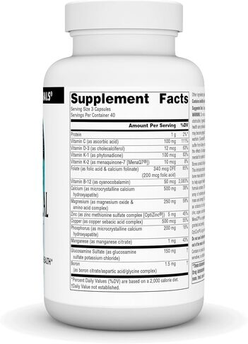 Source Naturals Ultra-Cal 1000, Comprehensive Bone Health* - 240 Capsules in Saudi Arabia
