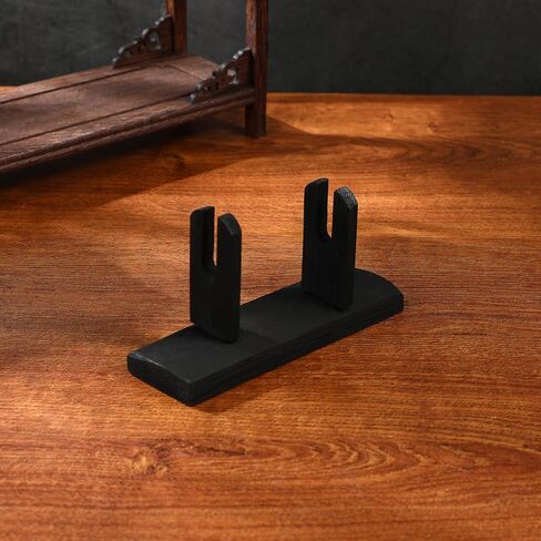 حامل مروحة العرض حامل مروحة يابانية قابلة للطي، حامل عرض المروحة، لوازم قاعدة عرض المروحة اليابانية للمنزل قطعة واحدة لمروحة قابلة للطي in Kuwait