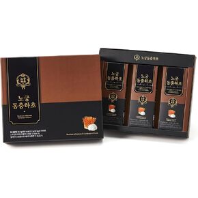 [نوغونغ هاتشو] كوردليون - مكمل فطر كورديسيبس وعرف الأسد - يدعم الطاقة الطبيعية والجهاز المناعي - 30 عصا مستخلصة عشبية in Kuwait