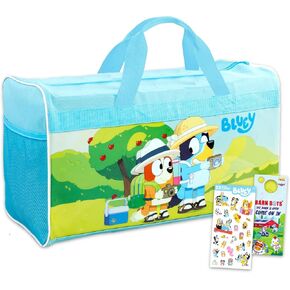 مجموعة حقائب بلوي دفل للأطفال - حزمة مع حقيبة سفر بلوي، وملصقات، والمزيد | مجموعة أنشطة السفر للأطفال للأولاد والبنات in Kuwait