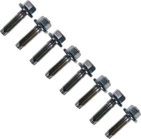 APDTY 161243 Exhaust Manifold Stud & Nut Hardware Kit (Set of 8 Studs & Nuts) in Saudi Arabia