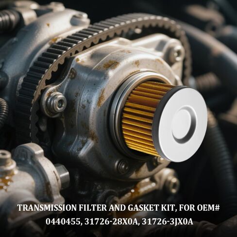 فلتر زيت ناقل الحركة، وحشية وفلتر ناقل الحركة، ملحقات السيارة لمرشح زيت علبة التروس المتوافقة مع Nissan Infiniti Sentra، يستبدل OEM # 0440455 31726-28X0A 31726-3JX0A in Saudi Arabia