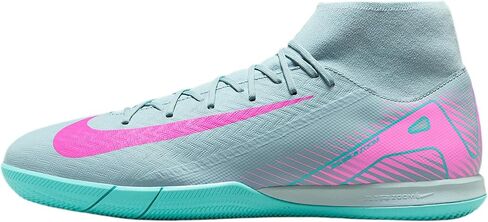 Nike Mercurial Superfly 10 Academy IC High-Top Soccer Shoes (FQ8332-301, Ocean Cube/Pink Blast) in Saudi Arabia