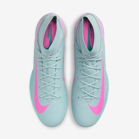Nike Mercurial Superfly 10 Academy IC High-Top Soccer Shoes (FQ8332-301, Ocean Cube/Pink Blast) in Saudi Arabia