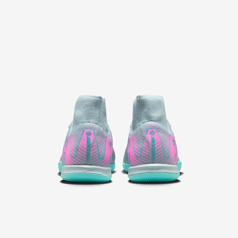 Nike Mercurial Superfly 10 Academy IC High-Top Soccer Shoes (FQ8332-301, Ocean Cube/Pink Blast) in Saudi Arabia