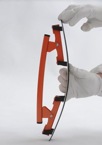 Hand-held flexible sanding block Flexisander FSB019071, 7 3/4 x 2 3/4 in, sanding curved surfaces, fastening system, vehicle body repairers, shipbuilders, composite, woodworking, change of abrasive in Saudi Arabia