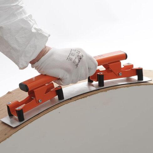 Hand-held flexible sanding block Flexisander FSB019071, 7 3/4 x 2 3/4 in, sanding curved surfaces, fastening system, vehicle body repairers, shipbuilders, composite, woodworking, change of abrasive in Saudi Arabia