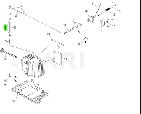 Polaris OEM Air Intake & Fuel Delivery Compression Ring, 7080402 in Saudi Arabia