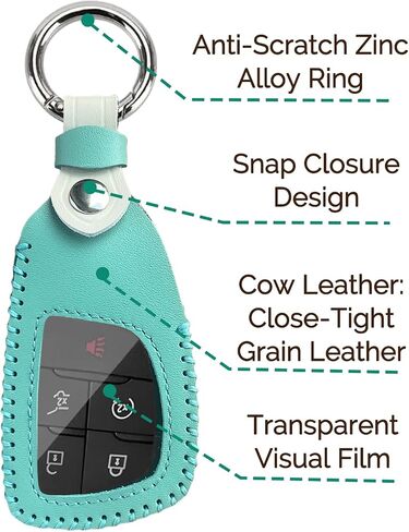 for GMC Key Fob Cover Leather, for 2022 - 2025 Chevy Silverado 1500 GMC Sierra 1500, 2024 2025 Silverado Sierra 2500HD 3500HD, 2021-2024 Chevy Traverse Tahoe Suburban GMC Yukon Denali, 3-6 Buttons in Saudi Arabia