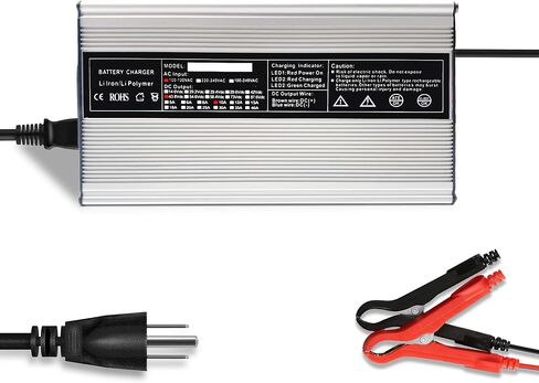 OCELL 58.4V 5A, AC-DC Battery Charger, Dedicated Best Solution for 48V Lithium Iron Phosphate, LiFePO4 Battery Recharging, Support Charging Solar Off-Grid, Golf Cart, Backup Power, RV, Marine in Saudi Arabia