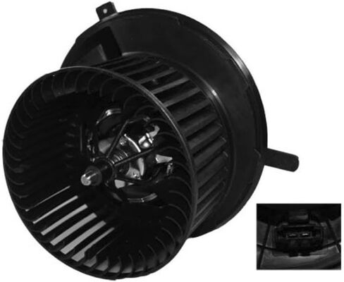 HVAC Blower Motor for Volkswagen Golf 2006-2014 for Volkswagen Jetta 2005-2017 for Volkswagen Passat 2006-2010 for Volkswagen CC 2009-2012 1X Replacement 1K1819015C, 1K1819015D, 1K1819015 in Saudi Arabia
