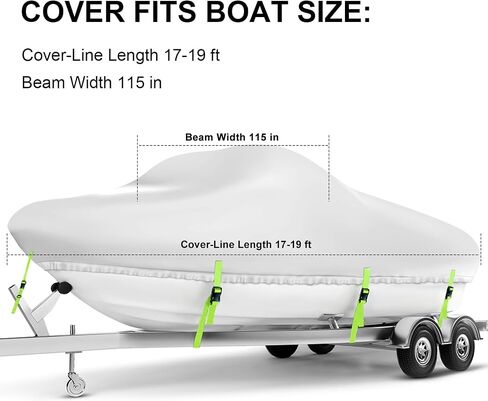 900D Waterproof Boat Cover 20-22 ft Heavy Duty Boat Covers 21ft Anti-Tear PU Marine Grade Canvas Boat Covers 20-22ft Fits Bass Boat Jon Boat Runabout V-Hull Fishing Boat & Ski Boat Cover, Slive in Saudi Arabia