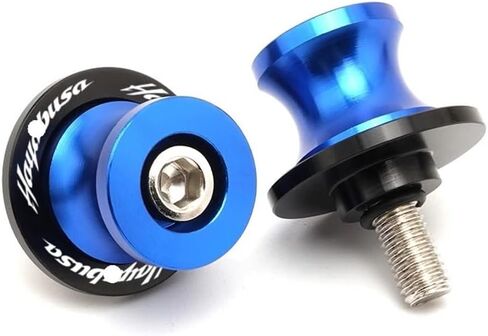 Motorcycle Frame Slider for Suzuki Hayabusa 1999-2023 Swingarm Spools Sliders Stand Screws CNC M8 Motorcycle Accessories Bolts 1Pair Scooter Stand in Saudi Arabia