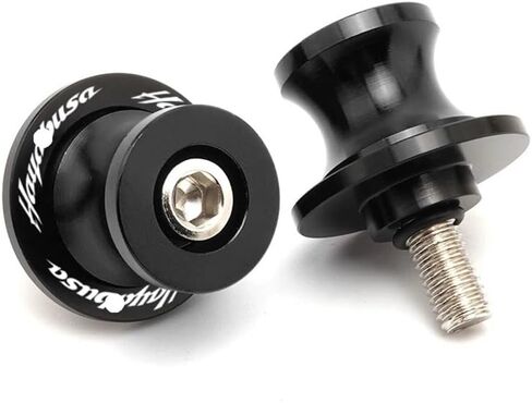 Motorcycle Frame Slider for Suzuki Hayabusa 1999-2023 Swingarm Spools Sliders Stand Screws CNC M8 Motorcycle Accessories Bolts 1Pair Scooter Stand in Saudi Arabia