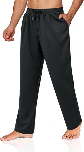 Alimens & Gentle Men's Sweatpants with Deep Pockets Athletic Lightweight Stretch Joggers Baggy Causal Pants Workout Gym Yoga in Saudi Arabia