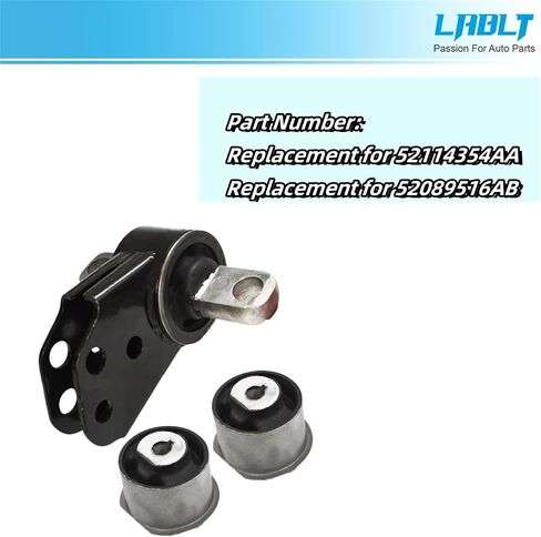 LABLT Front Differential Mount Set Replacement for Cherokee 2005-2010 Replacement for 52114354AA in Saudi Arabia
