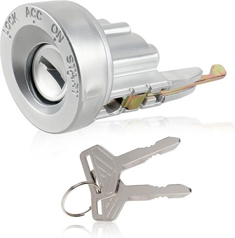 أسطوانة قفل الإشعال من MOTOALL مع مفتاحين 6905789107 مناسبة لسيارة Toyota Pickup 1984-1987 لسيارة Toyota 4Runner 1994-1997 يستبدل 6905789108 in Kuwait