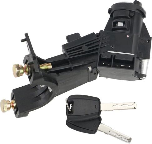 اسطوانة مفتاح الإشعال مع مفاتيح متوافقة مع Ram Promaster City 2015-2020 استبدال 63003368AB 61103588AC in Saudi Arabia