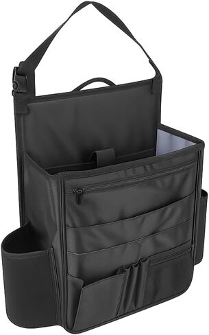 Car Front Seat Organizer, Multi-Pocket Vehicle Hanging Passenger Back Seat Storage Bag with Adjustable Straps, Automotive Interior Storage Organizer, Universal for SUV RV Truck in Saudi Arabia