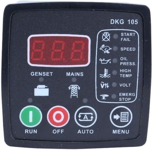 DKG105 Generator Engine Controller Auto Start Stop Engine Controller Module Panel for Diesel Gasoline DKG 105 Sensor 21m in Saudi Arabia