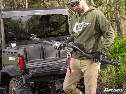 SuperATV Bed Winch for a Can Am Defender in Saudi Arabia