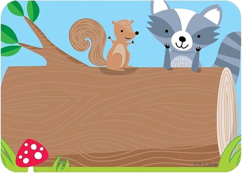 ملصقات/بطاقات أسماء مطلية بألوان قوس قزح من CTP، مجموعة مكونة من 36 قطعة، مقاس 3.5 × 2.5 بوصة لكل واحدة (Creative Educational Press 4821) in Kuwait