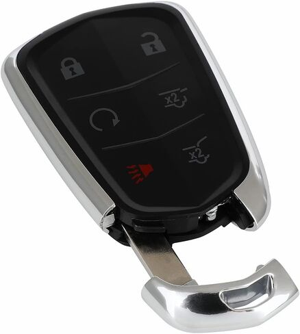 2 Pack 6 buttons Remote Control Car Key Fob 2015-2018 Fit for Cadillac Escalade 6.2L,2015-2018 Fit for Cadillac Escalade ESV 6.2L HYQ2AB,2AOKM-G2AB,13580812,13598511 in Saudi Arabia