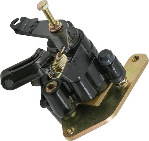 Caltric Rear Brake Caliper with Pads Compatible with Yamaha Raptor 660R YFM660R 2001 2002 2003 2004 2005 in Saudi Arabia